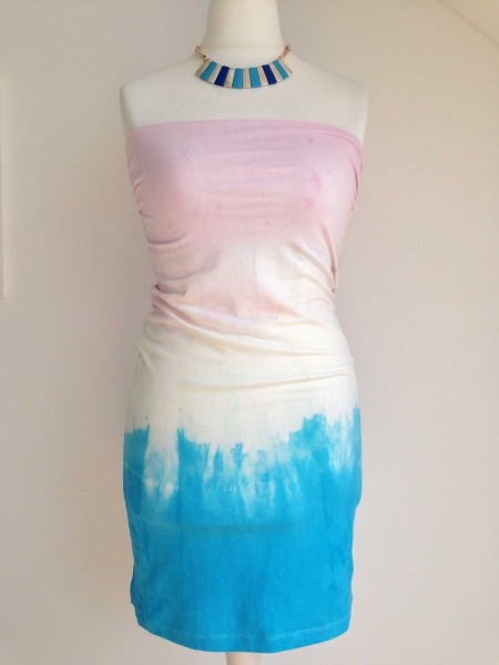 Batik DIY Bandeau Beach Kleid