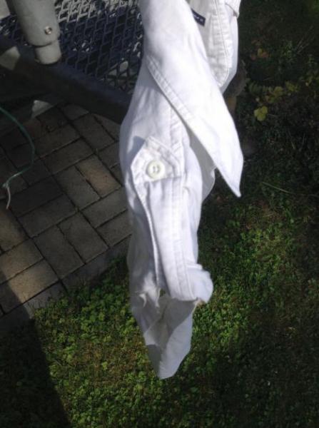 Weiße bluse kurzarm 