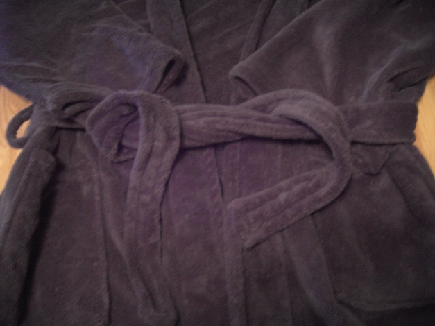 Kuscheliger Bademantel Größe XL
