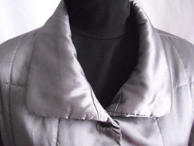 Damen Steppjacke Metallicgrau Gr. 44 NEU