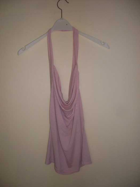 hellrosa glitzer top