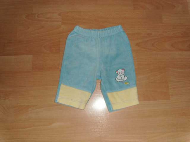 Nickihose, hellblau mit Motiv, Gr. 62/68