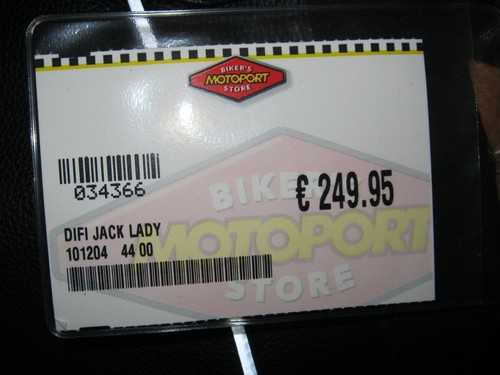 Difi Dynamic Schoeller Damen Leder Motorradjacke Biker Jacke 42 44 Neu 249,95€