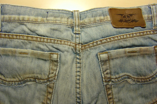 Jeans von Fuga, vintage used look, Gr. W27/L30