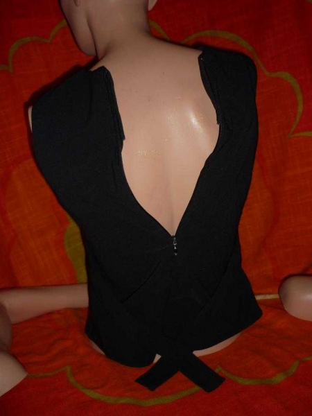 Tank Top * M 38 40 * schwarz * weste