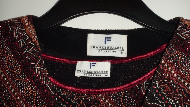  Chicke Blazer mit Bluse(Glitzer) Gr.44/ Frankenwälder