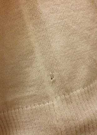 Süsse Pulli in weiß mit Pailletten Kragen / H&M