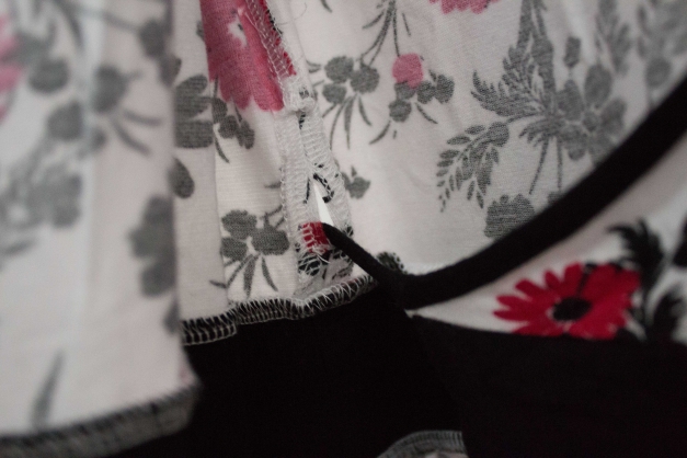 Vero Moda asiatisches Wickelkleid