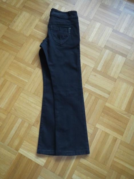 Jeanshose,schwarz,Stretch