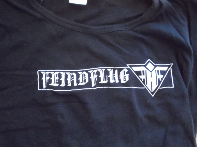 Bandshirt T-Shirt Feindflug schwarz Gr. S