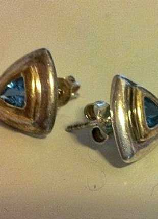 Schöne Ohrringe aus echte Silber