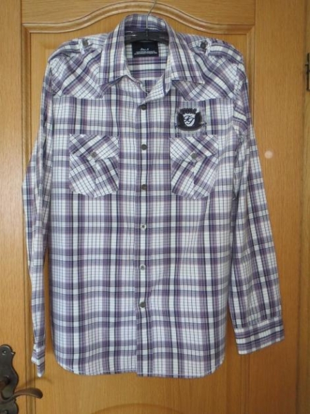 Hemd(sportlich),kariert,Langarm,Gr.38/S