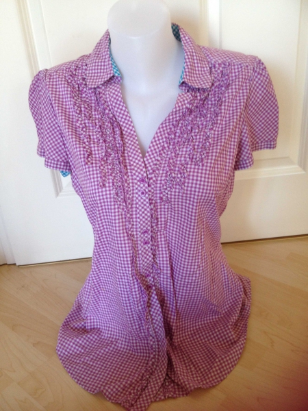 Esprit / Edc Kurzarm Bluse Gr 40
