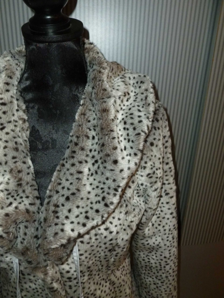 Jacke grau braun gefleckt Cosima 