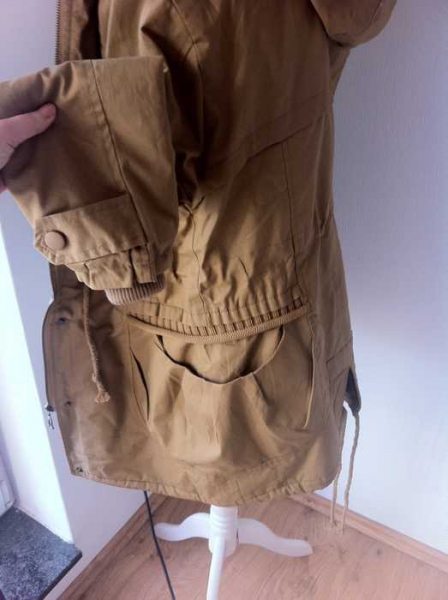 Winterjacke Parka Camel