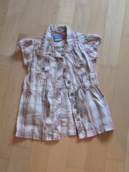 Blusenkleid Gr.86 kariert Tunika