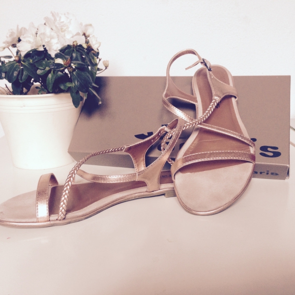 Tamaris Sandalen Rosegold 