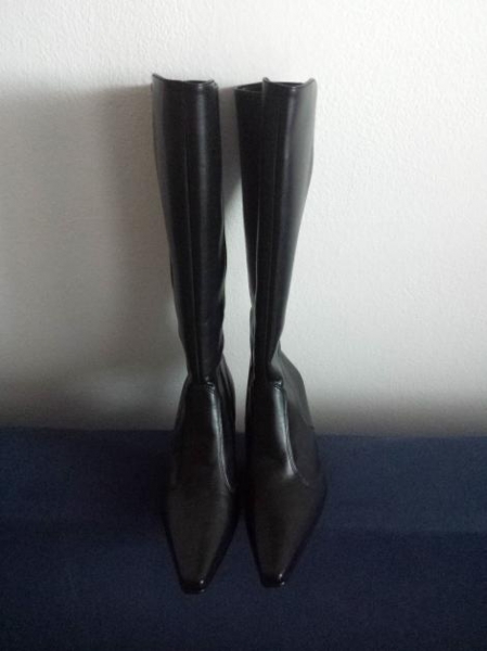 Schwarze Gabor Stiefel
