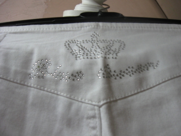 *** Top ~ Bermuda ~ Straßsteinchen *** 