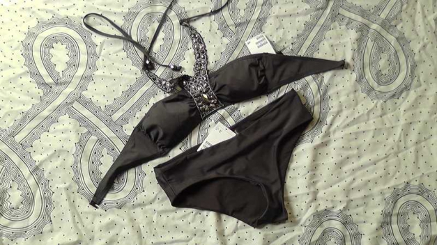 H&M Bikini in grau Größe 36 S