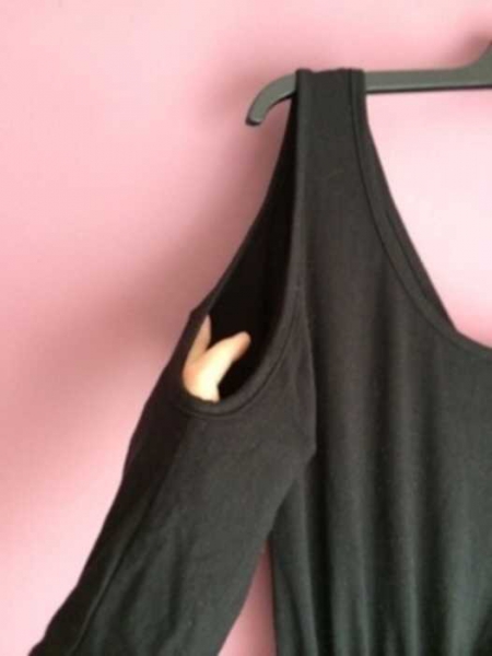 Schwarzes Partykleid