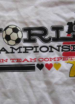 NEU Fan-Shirt World Championship Women Team Competition Gr. M 