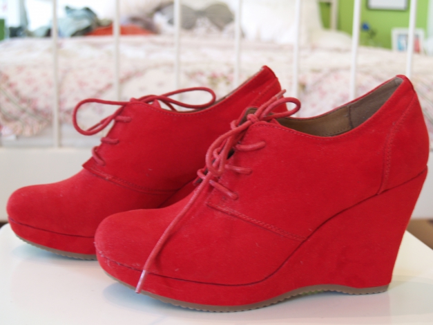 Rote Wedges