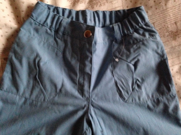 Thermohose Gr 128 blau, Hose NEU