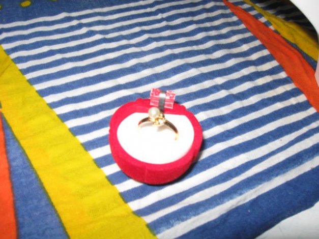 *** NEU ~ Süss ~ Ring mit Perle ***