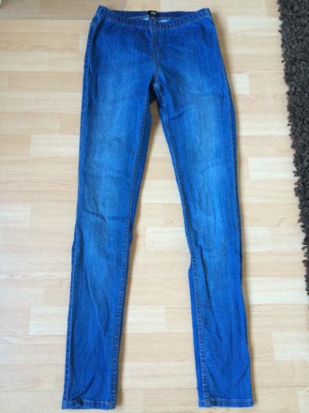 Treggings blau