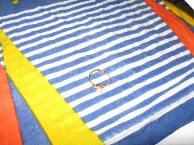 *** NEU ~ Süss ~ Ring mit Perle ***