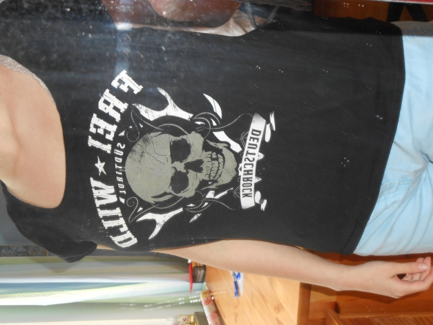 schwarzes Frei.wild T-Shirt, Gr. 38/S