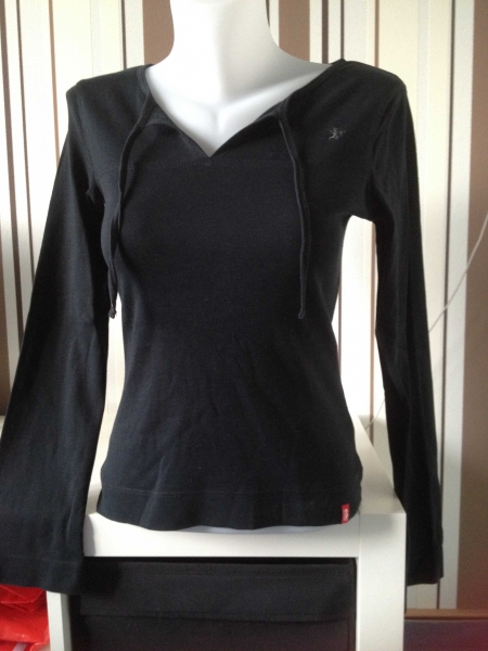 Edc by Esprit Langarmshirt Gr M Schwarz