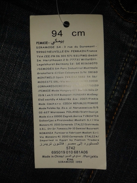 eansrock, Größe 34, ungetragen!