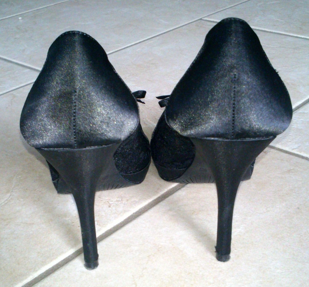 Schöne schwarze Pumps