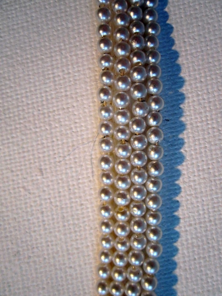 **Vintage** Perlengürtel, Handarbeit !