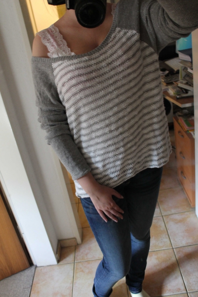 Hollister pulli mit glitzer