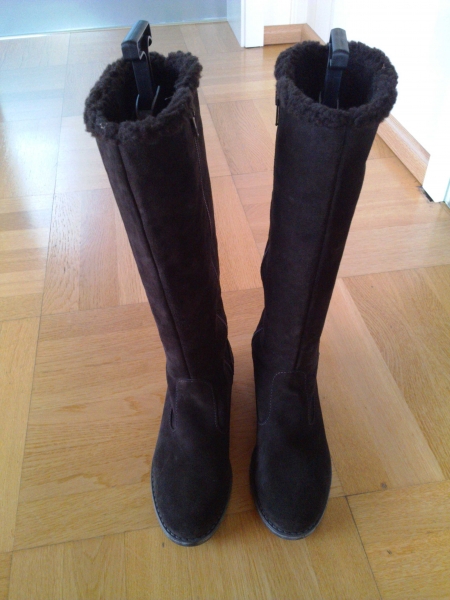 Esprit Stiefel, dunkelbraun -neu-