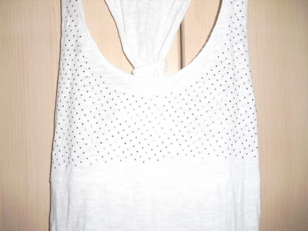  süßes tanktop glitzer nieten ringerrücken