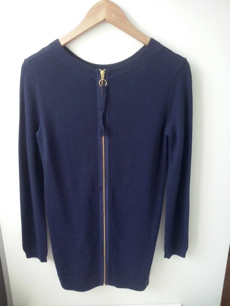 Dunkelblauer Wollpullover von Mexx
