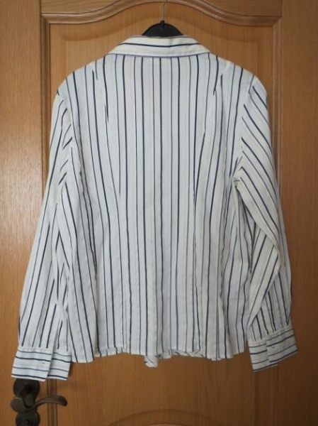 Bluse, Gr.42/M, Langarm, gestreift