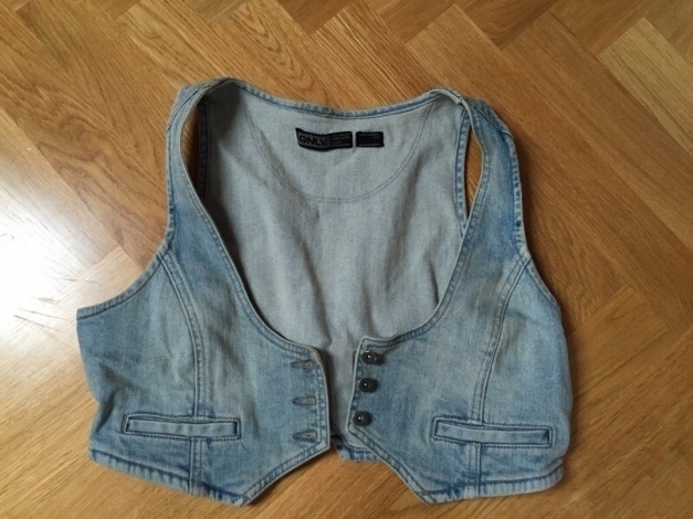 tolle kurze Jeansweste von Only!