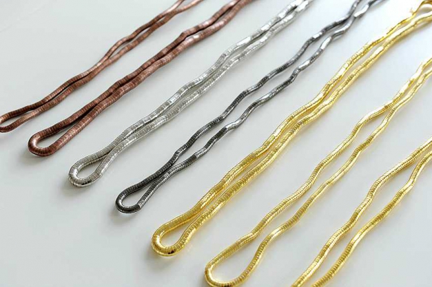 Biegbar Schlangenkette Kette Halskette Schlange Armband Biegsam Flexibel Neu