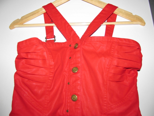 rotes Kleid von Mango