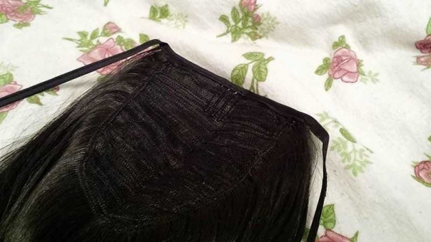 Extensions Zopf wie Echthaar schwarz