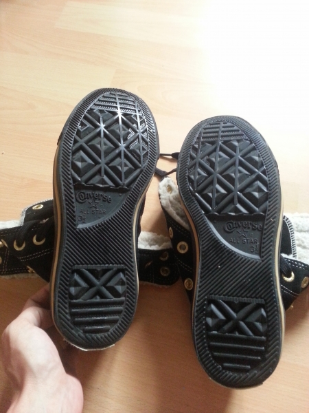 Converse All Star Chucks Stiefel Schwarz