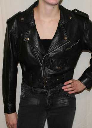 Lederjacke