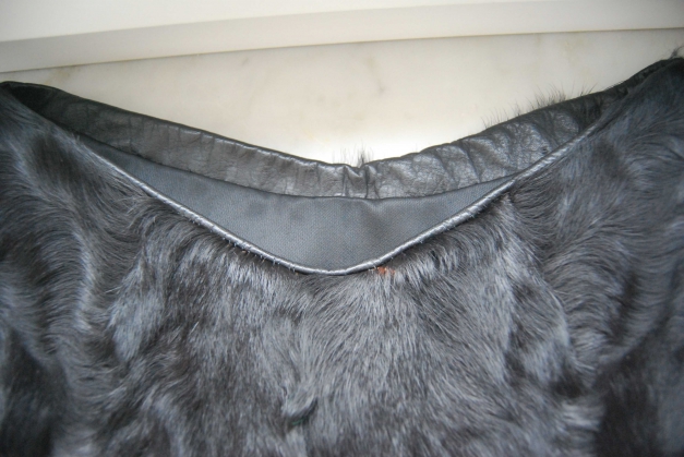 Echte  Pelzweste/Fellweste   Weste Vintage Trendi