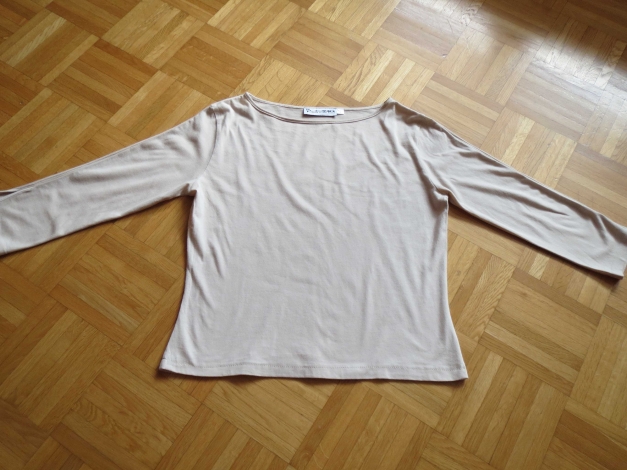 Shirt, Gr.44/L, 3/4 Arm, beige