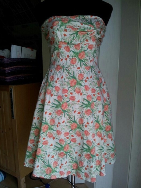 helles Sommerkleid Gr. 36